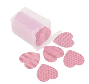 200 Pieces lint free nail polish and makeup remover wipes for lash glue adhesive