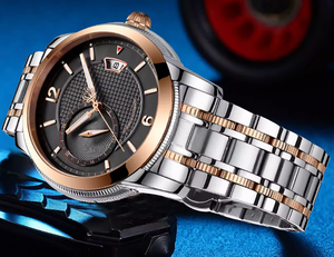 Relojes de Pulsera de Acero Automáticos Luminosos con Diseño de Fábrica y Calendario Personalizado Similar, con Visualización de 24 Horas, para la Marca Propia de los Invitados - Product Image 4