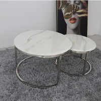 Grossistes en meubles de salon Table basse personnalisée en métal et en bois