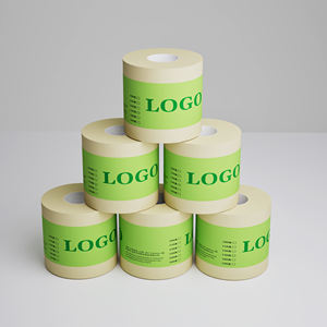 Pulpa de bambú natural personalizada sin blanquear cómodo rollo de papel sanitario desechable - Product Image 6