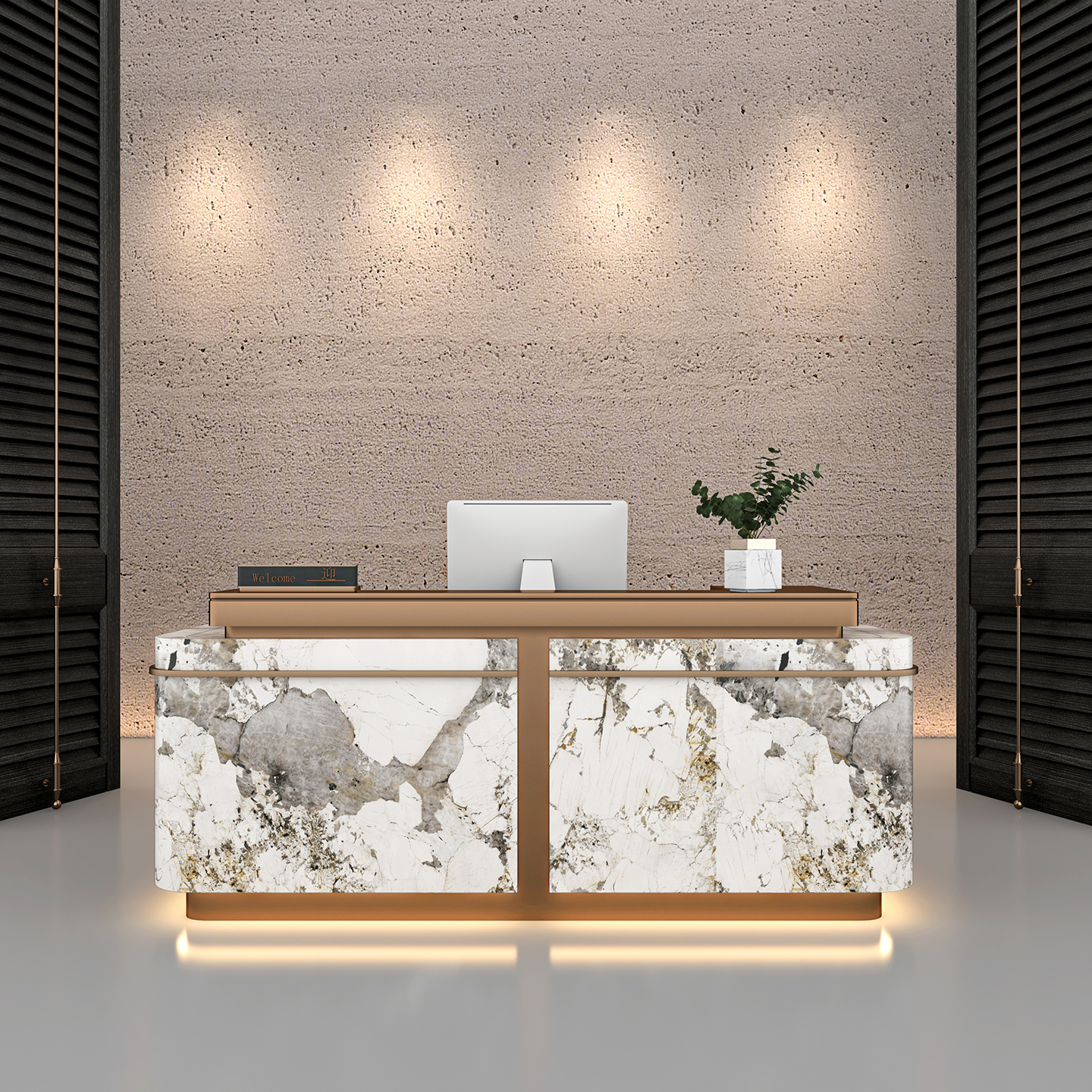 Pandora + acero inoxidable de oro