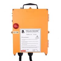 Telecrane – radio industrielle F24-60, joystick personnalisé, grue hydraulique, télécommande