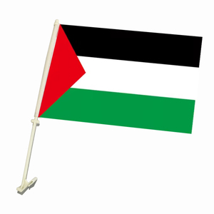 Nhà máy thăng hoa 30x45cm đôi hai mặt <span class=keywords><strong>Polyester</strong></span> quốc gia tất cả các nước cổ vũ xe cờ 12x18 cờ khuyến mại Cờ biểu ngữ - Product Image 1