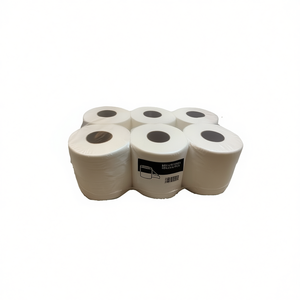 Kitchen Paper Towels 6 Rolls White For Cooking And Cleaning - Product Image 1