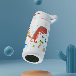 Crianças Bonito garrafa de Água Quente Garrafa Térmica Caneca Copo De Água Com Palha para Menino e Menina - Product Image 4