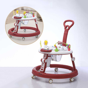 Andador Multifuncional Antivuelco para Bebés, 3 Alturas Ajustables, Ayuda para Caminar para Bebés de 6 a 18 Meses con Mango de Empuje, Múltiples Modos - Product Image 3