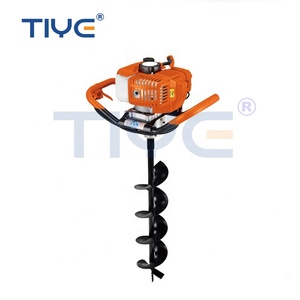 Herramientas de jardín, excavadora manual de agujeros de poste, barrena de tierra de gasolina, barrena de tierra 52CC - Product Image 5