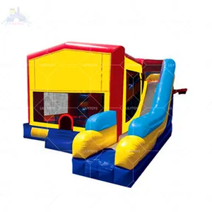 Lilytoys Giá Rẻ Inflatable Bouncer Moon Mini Trong Nhà Inflatable Bounce Nhà Với Slide Combo Để Bán