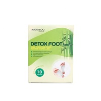 Patchs Détoxifiants Innovants en Bambou au Vinaigre de Bambou pour les Pieds