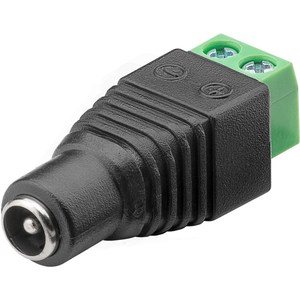 DC <b>Socket</b> Adapter 5.5 X 2.1 Mm With <b>Screw</b> Terminals For Power Connection - Product Image 1