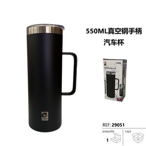 กระติกน้ำสุญญากาศสแตนเลส Elera 550 มล. ฝาปิดแบบมีหูจับ ดีไซน์มินิมอล เก็บความร้อนได้นาน 12-24 ชั่วโมง สำหรับน้ำเดือด พกพาสะดวก - Product Image 2