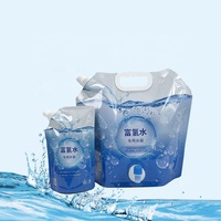 Poche flexible pliante portable pour usage extérieur 5L 10L pour eau minérale boisson jus de fruits vin café sac d'emballage avec bec verseur