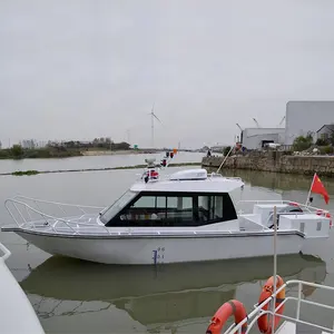 New Listing 7.5m/25ft Aluminum Luxury Yacht Leisure Racing Boats High Speed Lifesaving Patrol Boat