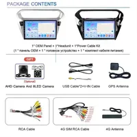 Autoradio pour Peugeot 301 pour Citroën Elysee 2013-2018 CarPlay sans fil Android Auto Stéréo multimédia Autoaudio Navigation GPS