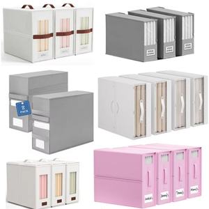 Hot Sales <b>Bed</b> <b>Sheet</b> Organizers Folding Storage Box Wardrobe Organizing Wonder - Product Image 5