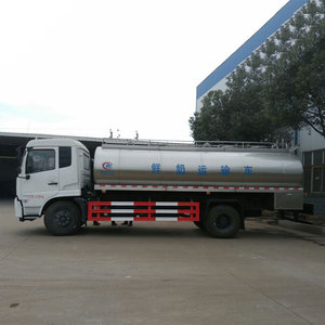 Dongfeng Acier Inoxydable 170HP/180HP/190HP/210HP Camion Réservoir à Lait Liquide Alimentaire 8cbm/10cbm/12cbm/15cbm Camion Citerne à Lait - Product Image 3