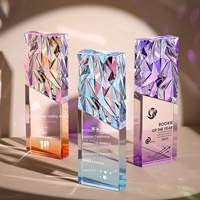 Trophée en cristal de Chine, personnalisation, atmosphère haut de gamme, personnel exceptionnel, compétition, trophée commémoratif créatif pour les champions