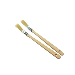 Cerdas naturales radiador ángulo cepillo perro pierna mango largo cepillo para difícil de conseguir aressergonomic pincel - Product Image 2