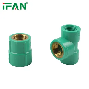 Ifan PVC-Gewinde anschluss Cross Tee Union Elbow 3-Zoll-PVC-Rohrverschraubungen