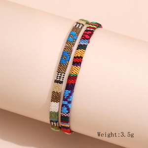 Set di Braccialetti Colorati a Strati per Donne, Gioielli Casual Estivi alla Moda - Product Image 4