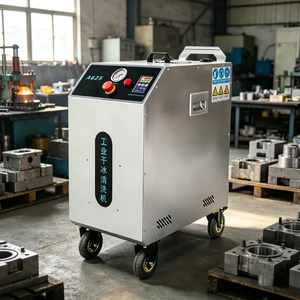 Nettoyeur à glace sèche fabriqué en Chine pour l'élimination des résidus de la plaque de nivellement des finisseuses d'asphalte - Product Image 1