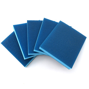 Spugna Abrasiva Rettangolare a Doppia Faccia 100x120MM, Foglio di Carta Vetrata in Schiuma per Utensili Abrasivi, Lucidatura e Levigatura - Product Image 1