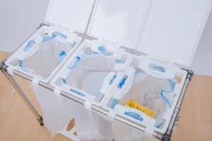 เครื่องคัดแยกขยะรีไซเคิลแบบมีล้อ จาก 2 ถึง <span class=keywords><strong>4</strong></span> ช่อง <span class=keywords><strong>รถ</strong></span><span class=keywords><strong>เข็น</strong></span>ใส่ถัง<span class=keywords><strong>ขยะ</strong></span>รีไซเคิล - Product Image 5