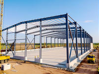 Edificio de Acero, Almacén, Estructura de Acero Prefabricada, Construcción Moderna de Estructura de Acero, Almacén Logístico