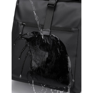 Men's Mori Fashionable <b>Backpack</b> Large Capacity Commuting Schoolbag Zipper Simple Casual Nylon Hand-Held Design Trendy <b>for</b> New - Product Image 6