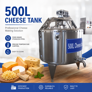 Tanque de Queso de Acero Inoxidable SUS304 de Pequeña Escala, Tina Quesera para Máquina de Hacer Queso - Product Image 1