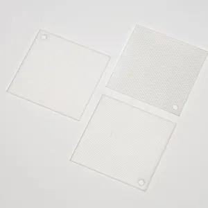 Reticolo texture acrilico foglio, 2mm materia prima acrilica per scatola leggera, su misura Plexiglass foglio di elaborazione,