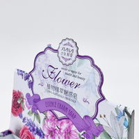 Boîte de présentation en carton de luxe avec logo imprimé sur mesure, boîte d'emballage pour savon en papier pour comptoir de vente au détail, boîte de présentation OEM