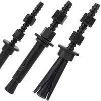 Machine de forage diamantée pour la pose d'ancres à manchon de dilatation pour la fixation de dalles de sol et de plaques de base en travaux.