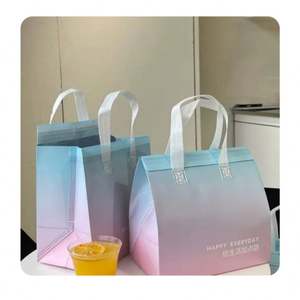 Bolsa Térmica Personalizable para Alimentos, de Tela No Tejida, con Película de Aluminio PP, para Café Fresco para Llevar, Reciclable, para Té con Leche Frío, Impresa - Product Image 5