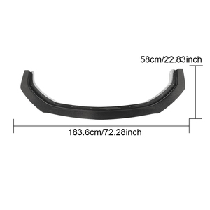 สปอยเลอร์ขอบหน้าสำหรับ <span class=keywords><strong>Ford</strong></span> <span class=keywords><strong>Mustang</strong></span> S650 2.0T 2.3T ฐานรุ่น2024อะไหล่ทำจากคาร์บอนไฟเบอร์ - Product Image 5