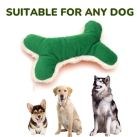 Jouets interactifs pour chiots Jouet à mâcher pour chien en forme d'os pour chiens attirés Dents propres Fournitures pour animaux de compagnie Jouet pour chien OEM