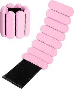 Pesas Ajustables para Ejercicios de Tobillo, Brazalete de Silicona, Juego de Pesas para Muñeca y Tobillo, Pulseras Ajustables - Product Image 4