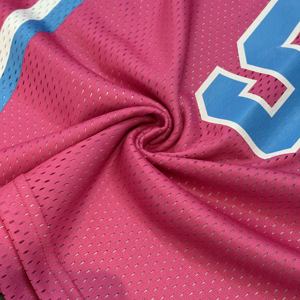 Maglie da basket traspiranti personalizzate di fascia alta con logo in saia con nome della squadra numero completo di sublimazione canottiere da basket - Product Image 6