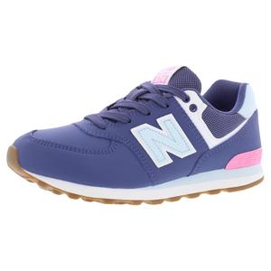 Zapatos New Balance 574 de Cuero para Niña, Color Azul, Estilo Deportivo - Product Image 1