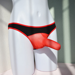 Scarletsin N-51 Slip da Uomo a Vita Bassa con Perizoma in Pizzo Trasparente Sexy, Seducente e Provocante - Product Image 2