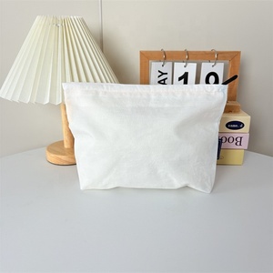 Nueva Bolsa de Maquillaje Impermeable, Moderna, Abierta, de Color Sólido, Bolso de Mano para Mujer, de Gran Capacidad, para Estudiantes, Organizador - Product Image 6