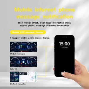 Oem ODM baimo T6 thông minh đồng hồ tốc độ nhà máy Thương hiệu Mới TFT <span class=keywords><strong>Meter</strong></span> cho xe máy kỹ thuật số cụ - Product Image 6