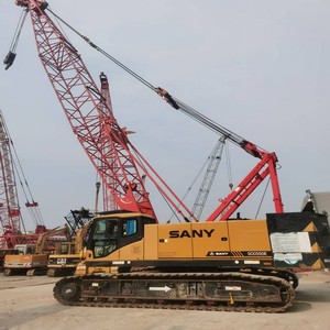 รถเครนตีนตะขาบ Sany SCC550E มือสอง สภาพเดิมจากโรงงาน ขนาด 55 ตัน รถเครนยกของตีนตะขาบ Sany SCC550E SCC750E มือสอง - Product Image 1