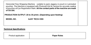 Machine horizontale automatique à grande vitesse pour l'emballage alimentaire, écologique et haute efficacité - Product Image 5