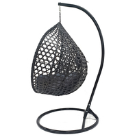 Morden — chaise en œuf de macramé, chaise confortable, suspendue, avec support, pour le salon, nouvelle collection
