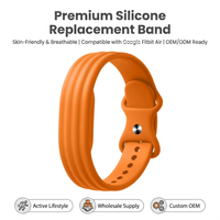 Bracelet en silicone respirant et souple pour Goole Fitbit Air, bracelet de remplacement sportif, vente chaude