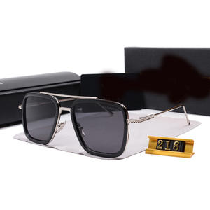 Lunettes de soleil <span class=keywords><strong>Tony</strong></span> Stark Spider Iron Man surdimensionnées, grandes lunettes carrées, UV400, attribut optique, verres anti-lumière bleue en cuivre, fabriquées en matériau Tac - Product Image 2