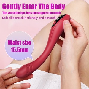Vibrador de 9 Velocidades con Pantalla Digital, Dildo Realista Ultrasuave para Mujeres, Juguete Sexual para Adultos y Masturbador - Product Image 2