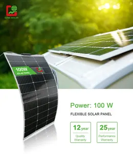NEI ETFE Flexibility Solar Panels 55W 100W 250W 300W Flexible Pv Module Solar Panel