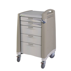 Chariot en plastique ABS de <span class=keywords><strong>diagnostic</strong></span> et d'injection de médicaments avec la roue pour l'hôpital et la clinique Infirmière Snsek-STT850 modèles étroits - Product Image 1